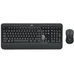 Logitech Advanced MK540 tastiera Mouse incluso Universale RF Wireless QWERTZ Ceco Nero, Bianco