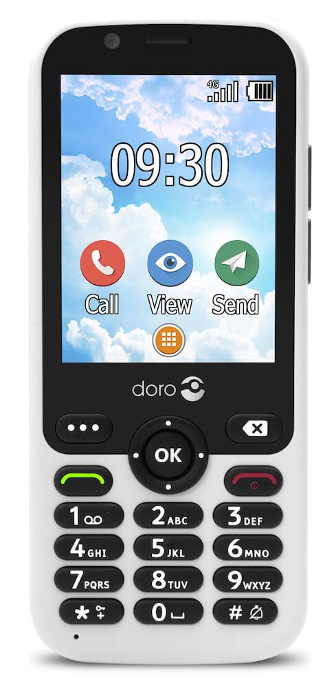 Cellulare-Doro-7010-bianco