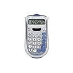 Texas Instruments TI-1706 SV calcolatrice Desktop Calcolatrice di base Argento, Bianco