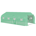 Outsunny-Serra-da-Giardino-a-Tunnel-6x3x2m-con-Tetto-Spiovente-in-PE-Verde