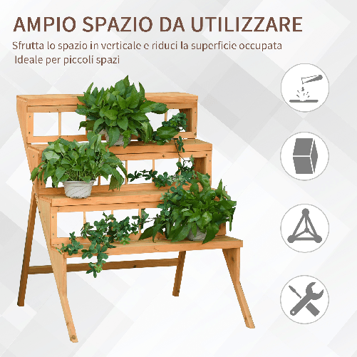 Outsunny-Scaletta-Portavasi-in-Legno-con-4-Mensole-Scaffale-Porta-Piante-da-Esterno-Fioriere-per-Balconi-Arredamento-da-Giardino-e-Casa-90x84x106cm