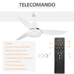 HOMCOM-Ventilatore-da-Soffitto-3-Lame-con-Luce-LED-e-Telecomando-Incluso-6-Velocita-per-Interni-Φ122x45cm-Bianco