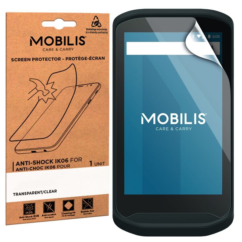 Mobilis-036207-accessorio-per-palmari-Protezione-per-schermo--SCREEN-PROTECTOR-ANTI-SHOCK---IK06---CLEAR-FOR-TC21-26-