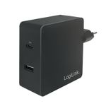 LogiLink PA0213 Caricabatterie per dispositivi mobili Universale Nero AC Interno