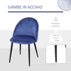 HOMCOM-Set-2-Sedie-Sala-da-Pranzo-e-Soggiorno-Imbottite-Design-Nordico-ed-Ergonomico-in-Metallo-e-Velluto-Blu-52x54x79-cm