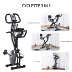 HOMCOM-Cyclette-Pieghevole-con-Schienale-Bande-Elastiche-e-8-Livelli-di-Intensita-Regolabile-Cyclette-Professionale-con-Display-LCD-Porta-Cellulare-e-Ruote-di-Trasporto