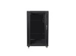 rack-FF01-6622-12B-22U-19-pollici-1160-mm-600-mm-600-mm-rack-vetro-800-kg-nero