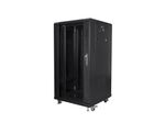 rack-FF01-6622-12B-22U-19-pollici-1160-mm-600-mm-600-mm-rack-vetro-800-kg-nero