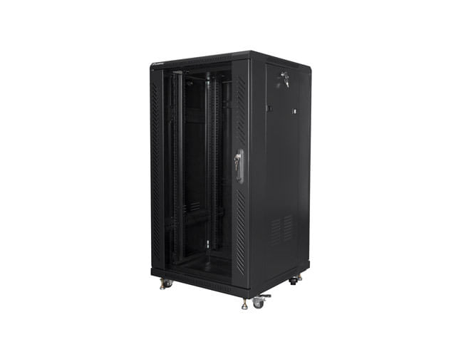 rack-FF01-6622-12B-22U-19-pollici-1160-mm-600-mm-600-mm-rack-vetro-800-kg-nero