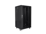 rack-FF01-6622-12B-22U-19-pollici-1160-mm-600-mm-600-mm-rack-vetro-800-kg-nero