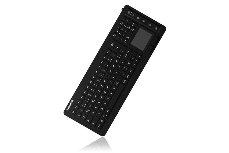 KeySonic-KSK-6231INEL-tastiera-USB-QWERTZ-Svizzere-Nero