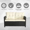 Outsunny-Set-Mobili-da-Giardino-4-Pezzi-in-Rattan-PE-e-Tavolino-Divano-e-Poltrone-Imbottiti-Nero-e-Beige-124x68x76cm