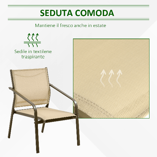 Outsunny-Set-da-Giardino-4-Pezzi-con-2-Sedie-1-Divanetto-e-1-Tavolino-da-Caffe-Kaki