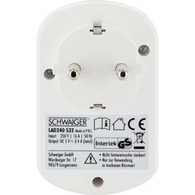 Adattatore-di-ricarica-230V-con-presa-50Hz-17W-bianco