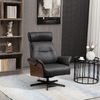 HOMCOM-Poltrona-Reclinabile-con-Poggiatesta-Regolabile-e-Seduta-Imbottita-in-Acciaio-e-Legno-84x83x103-cm