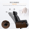 HOMCOM-Poltrona-Reclinabile-con-Poggiatesta-Regolabile-e-Seduta-Imbottita-in-Acciaio-e-Legno-84x83x103-cm