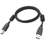 Vision Professional - Cavo USB - Da USB (M) a USB Tipo B (M) - USB 2.0 - 2 m - Nero