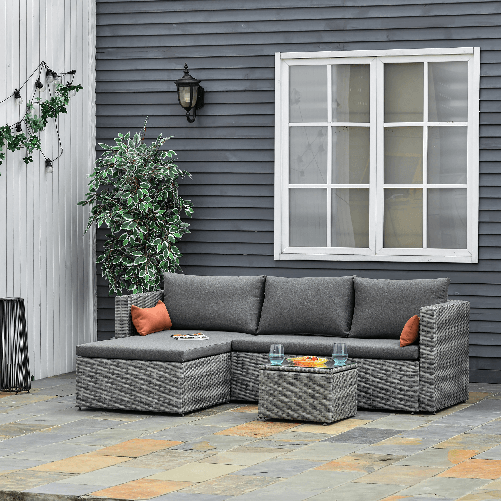 Outsunny-Mobili-da-Giardino-Set-3-Pezzi-in-Rattan-PE-con-2-Divani-e-Tavolino-da-Caffe-Grigio