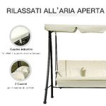 Outsunny-Dondolo-reclinabile-3-Posti-con-Tettuccio-Crema-200x125x170cm