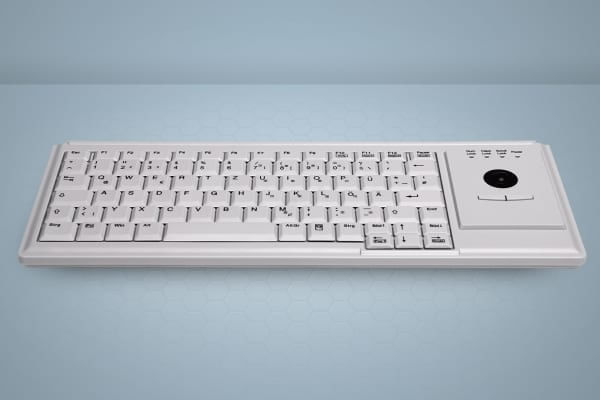 Industry-4.0-Compact-Ultraflat-Trackball-Keyboard---Corded---QWERTY---Light-Grey