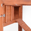 PawHut-Pollaio-in-Legno-con-Casetta-Nido-di-Cova-e-Area-Aperta-per-2-4-Galline-190x66x116cm-Arancione