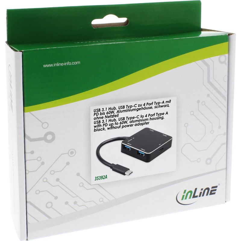 Hub-USB-3.1-da-USB-C-a-4-porte-USB-A-con-PD-fino-a-60-W