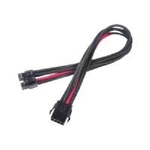 Silverstone PP07-EPS8BR 03 m (Silverstone EPS 8-pin to EPS / ATX 4 4 pin cable 30 cm - Black / Red)