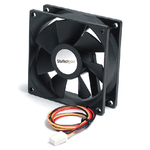 StarTech.com FAN6X25TX3H sistema di raffreddamento per computer Case per computer Ventilatore 6 cm Nero 1 pz