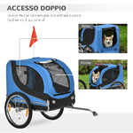 PawHut-Carrellino-Rimorchio-per-Cani-Animali-Domestici-da-Bicicletta-130-x-73-x-90cm-Azzurro-e-nero