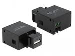 Delock-Modulo-Keystone-con-presa-di-ricarica-USB-di-tipo-A-2.1-A-nero