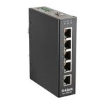 D-Link DIS-100E-5W switch di rete Non gestito L2 Fast Ethernet (10/100) Nero