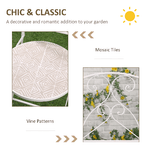 Outsunny-Set-da-Giardino-3-Pezzi-con-2-Sedie-Pieghevoli-e-1-Tavolino-a-Mosaico-Bianco