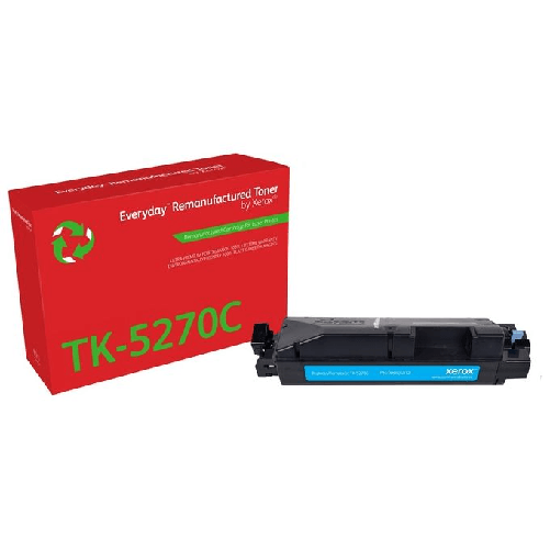 Everyday-Rigenerato-Toner-rigenerato-Everyday™-di-Xerox-Ciano-compatibile-con-Kyocera-TK-5270C-Capacita-standard