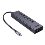 Lindy-43373-replicatore-di-porte-e-docking-station-per-laptop-Cablato-USB-3.2-Gen-2-3.1-Gen-2-Type-C-Grigio--USB-C-LAPTO