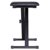 HOMCOM-Panca-per-Pianoforte-Imbottita-Altezza-Regolabile-Pieghevole-Antiscivolo-Nero-39x29x47cm