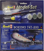 Revell-Boeing-747-200---1-390---Montagesatz---Flugzeugzelle---Boeing-747---Passagierflugzeug---Kunststoff--MR-64210-