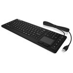 KeySonic KSK-6231INEL tastiera Industriale USB QWERTY Inglese US Nero