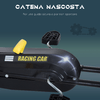 HOMCOM-Go-Kart-a-Pedali-per-Bambini-Nero-e-Giallo