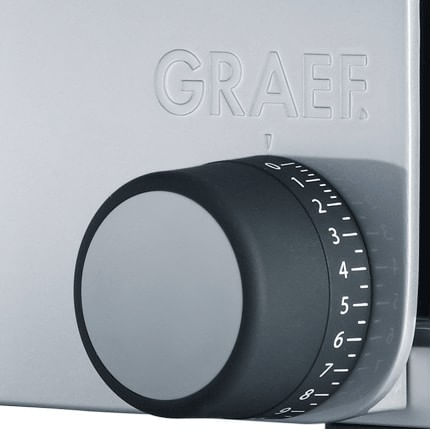 Graef-Vivo-V-20-affettatrice-Elettrico-170-W-Nero-Argento-Vetro-Metallo