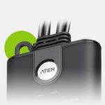 ATEN-Switch-KVM-cablato-2-Port-USB-FHD-HDMI