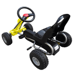 vidaXL-Go-Kart-Cavalcabile-a-Pedali-Giallo