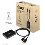 CLUB-3D Untersttz Mini DisplayPort 1.2a Eingang und Dual Link DVI oder Single-Link DVI Ausgang.  Spezielle HDCP OFF