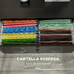 Vinsetto-Cassettiera-Ufficio-in-Legno-con-2-Cassetti-Serratura-e-2-Chiavi-Color-Noce