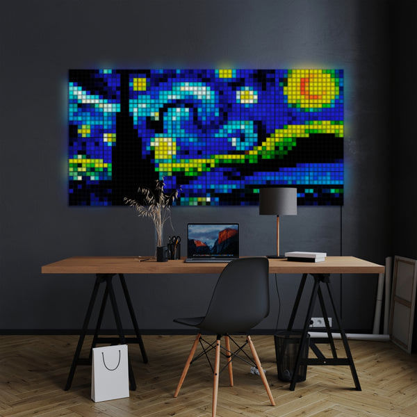 7-SQUARE-BLOCKS-64-RGB-PIXELS-BLACK