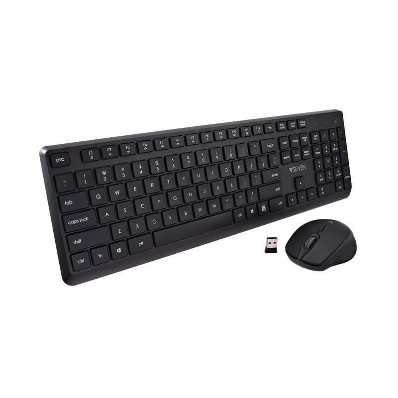 V7-CKW350US-Combo-tastiera-e-mouse-wireless---Layout-Stati-Uniti