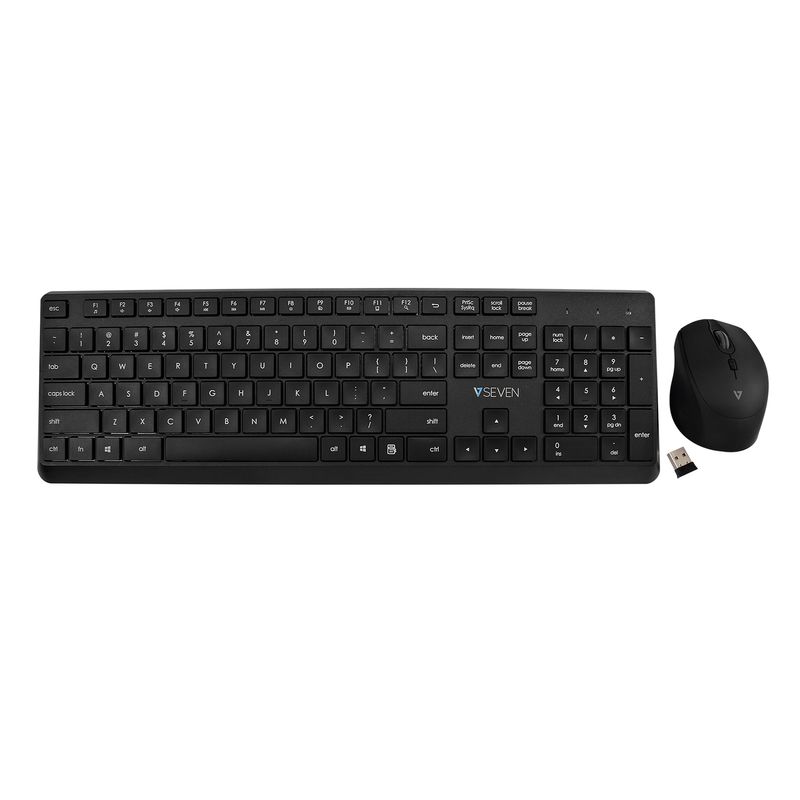 V7-CKW350US-Combo-tastiera-e-mouse-wireless---Layout-Stati-Uniti