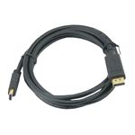 M-Cab-7003463-cavo-e-adattatore-video-5-m-DisplayPort-HDMI-Nero--5M-DP-HDMI-CABLE-M-M-BLACK---M-M-GOLD-FULL-HD-