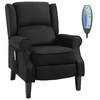 HOMCOM-Poltrona-Relax-Massaggiante-Reclinabile-con-Telecomando-78x83x101cm-Nero