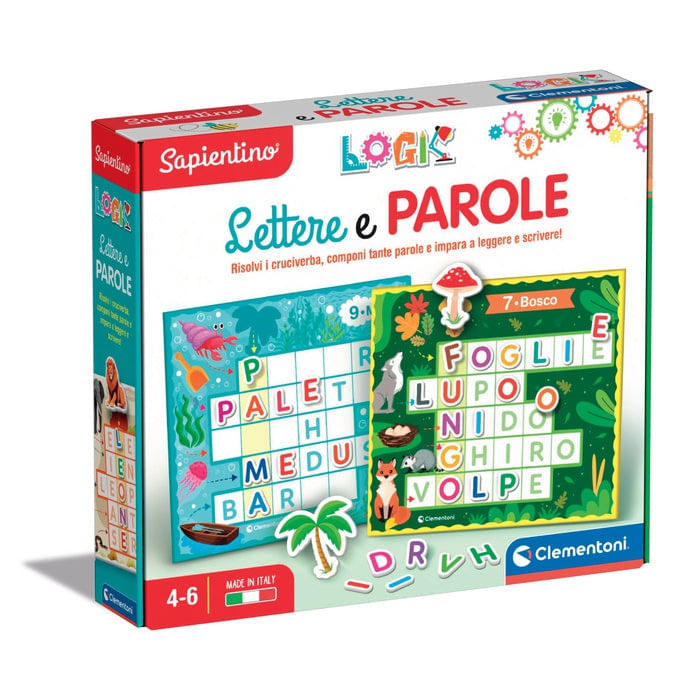 Clementoni-Gioco-Educativo-Sapientino-Logic-Lettere-e-Parole