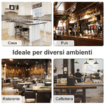 HOMCOM-Set-2-Sgabelli-da-Bar-Alti-Imbottiti-in-Stile-Industrial-Marrone-e-Oro